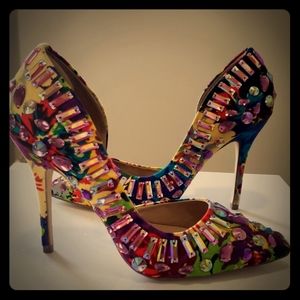 Galactik' Crystal Studded Print Pump

STEVE MADDEN